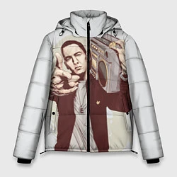 Куртка зимняя мужская Eminem: Street Music, цвет: 3D-черный