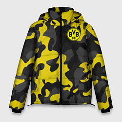 Куртка зимняя мужская Borussia 2018 Military Sport, цвет: 3D-черный