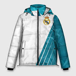 Куртка зимняя мужская FC Real Madrid: Abstract, цвет: 3D-черный