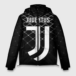 Куртка зимняя мужская FC Juventus: Black Lines, цвет: 3D-черный