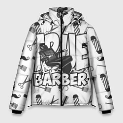 Куртка зимняя мужская True Barber, цвет: 3D-черный