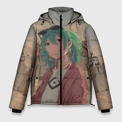 Куртка зимняя мужская Vocaloid, цвет: 3D-черный