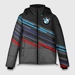 Куртка зимняя мужская BMW BRAND COLOR, цвет: 3D-светло-серый