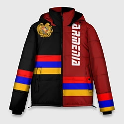 Куртка зимняя мужская Armenia, цвет: 3D-черный