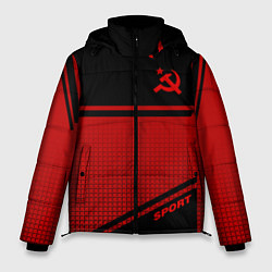 Куртка зимняя мужская USSR: Black Sport, цвет: 3D-черный
