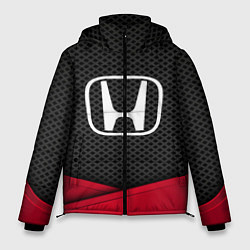 Куртка зимняя мужская Honda: Grey Carbon, цвет: 3D-черный