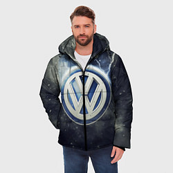 Куртка зимняя мужская Wolksvagen Storm, цвет: 3D-черный — фото 2