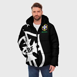 Куртка зимняя мужская Brazil Team: Exclusive, цвет: 3D-черный — фото 2