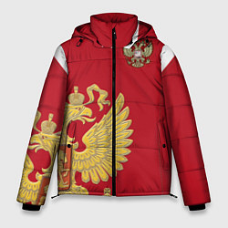 Куртка зимняя мужская Сборная России: эксклюзив, цвет: 3D-светло-серый