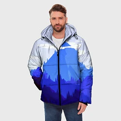 Куртка зимняя мужская Firewatch: Cold Mountain, цвет: 3D-черный — фото 2