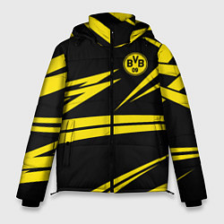 Куртка зимняя мужская FC Borussia: BVB Sport, цвет: 3D-черный