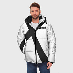 Куртка зимняя мужская Fortnite: Гренадёр, цвет: 3D-черный — фото 2