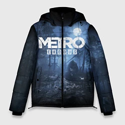 Куртка зимняя мужская Metro Exodus: Dark Moon, цвет: 3D-черный