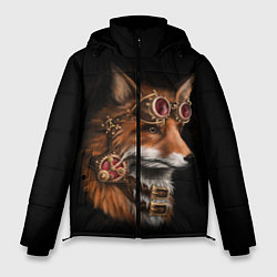 Куртка зимняя мужская Королевский лис, цвет: 3D-черный