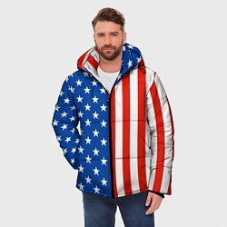 Куртка зимняя мужская American Patriot, цвет: 3D-красный — фото 2