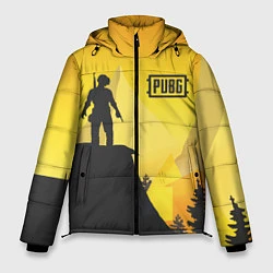 Куртка зимняя мужская PUBG: Sunrise, цвет: 3D-черный