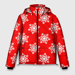 Куртка зимняя мужская Красный снег, цвет: 3D-черный