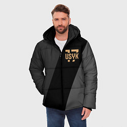 Куртка зимняя мужская USYK 17, цвет: 3D-черный — фото 2