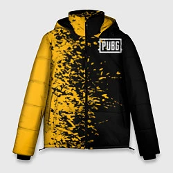 Куртка зимняя мужская PUBG: Yellow vs Black, цвет: 3D-красный