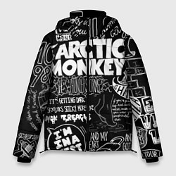 Куртка зимняя мужская Arctic Monkeys: I'm in a Vest, цвет: 3D-светло-серый