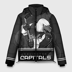 Куртка зимняя мужская Washington Capitals: Mono, цвет: 3D-черный