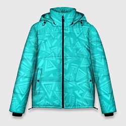 Куртка зимняя мужская Абстракция и смволы, цвет: 3D-черный