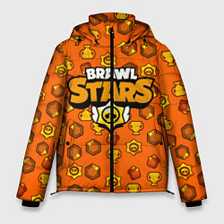 Мужская зимняя куртка Brawl Stars: Orange Team
