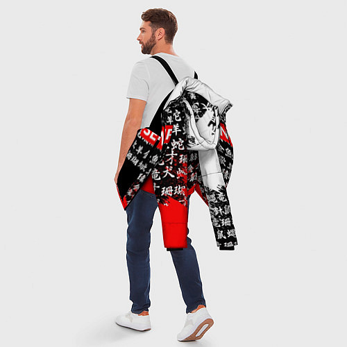 Мужская зимняя куртка SENPAI / 3D-Черный – фото 5