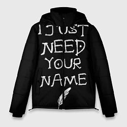 Куртка зимняя мужская Your name, цвет: 3D-черный