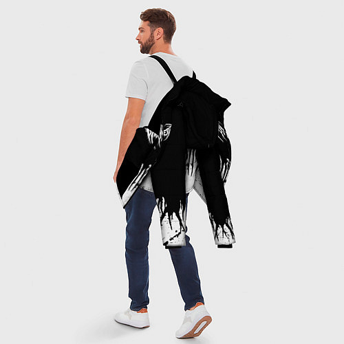 Мужская зимняя куртка GHOSTEMANE / 3D-Черный – фото 5