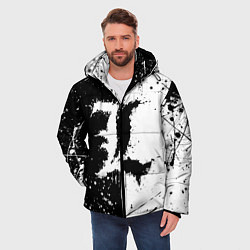 Куртка зимняя мужская L geometry, цвет: 3D-красный — фото 2
