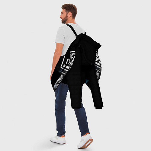Мужская зимняя куртка ДДТ / 3D-Черный – фото 5