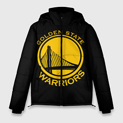 Куртка зимняя мужская GOLDEN STATE WARRIORS, цвет: 3D-черный