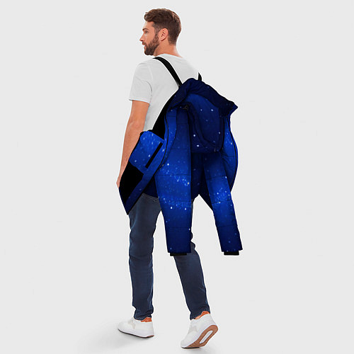 Мужская зимняя куртка BLUE STARRY SKY / 3D-Черный – фото 5