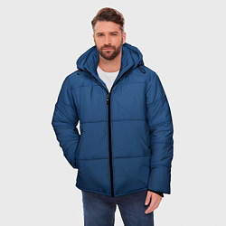 Куртка зимняя мужская 19-4052 Classic Blue, цвет: 3D-светло-серый — фото 2