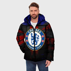 Куртка зимняя мужская Chelsea, цвет: 3D-светло-серый — фото 2