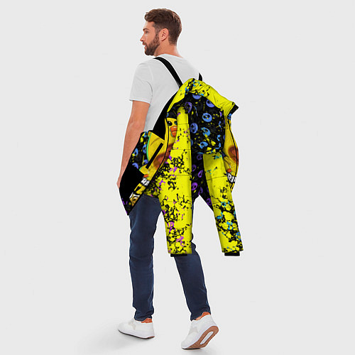 Мужская зимняя куртка Brawl Stars SALLY LEON / 3D-Черный – фото 5