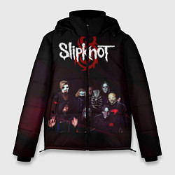 Куртка зимняя мужская Slipknot, цвет: 3D-красный