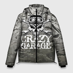 Куртка зимняя мужская Crazy garage, цвет: 3D-черный