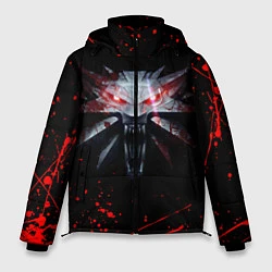 Куртка зимняя мужская ВЕДЬМАК, цвет: 3D-черный