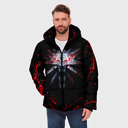 Куртка зимняя мужская ВЕДЬМАК, цвет: 3D-черный — фото 2