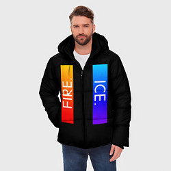 Куртка зимняя мужская FIRE ICE, цвет: 3D-черный — фото 2