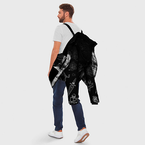 Мужская зимняя куртка CONOR McGREGOR / 3D-Черный – фото 5