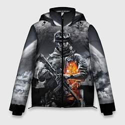 Куртка зимняя мужская Battlefield, цвет: 3D-красный