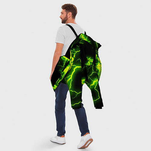 Мужская зимняя куртка STALKER 2 / 3D-Черный – фото 5