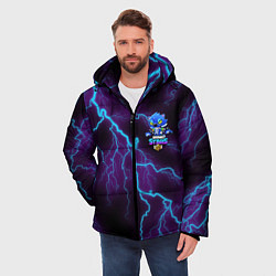 Куртка зимняя мужская Brawl Stars LEON, цвет: 3D-черный — фото 2