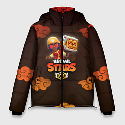 Куртка зимняя мужская Brawl Stars Lion Dance Brock, цвет: 3D-черный