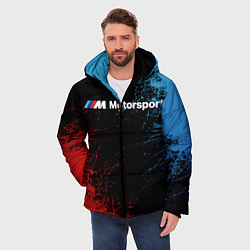 Куртка зимняя мужская БМВ Мотоспорт, цвет: 3D-черный — фото 2