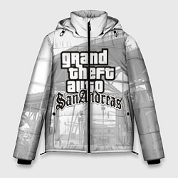 Куртка зимняя мужская GTA SanAndreas, цвет: 3D-черный