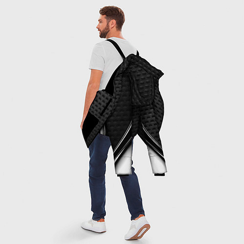 Мужская зимняя куртка MERCEDES-BENZ / 3D-Черный – фото 5